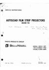 Bell and Howell 768 manual. Camera Instructions.